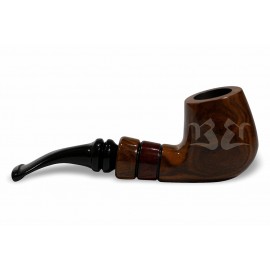 Cachimbo Bertoldi New Rose Natural Curvo Permanente